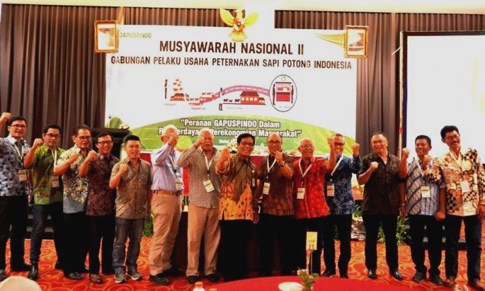 
																															Multi-sector collaboration for development of Indonesia's red meat and cattle sector at the Musyawarah Nasional II GAPUSPINDO 2019
															